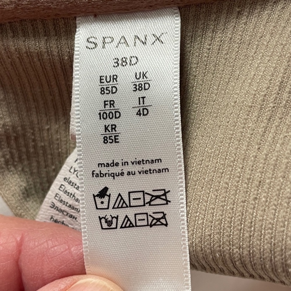 Spanx Bra-llelujah Full Coverage Front Closure Bra 38D Mauve Taupe 30011R - Picture 3 of 15
